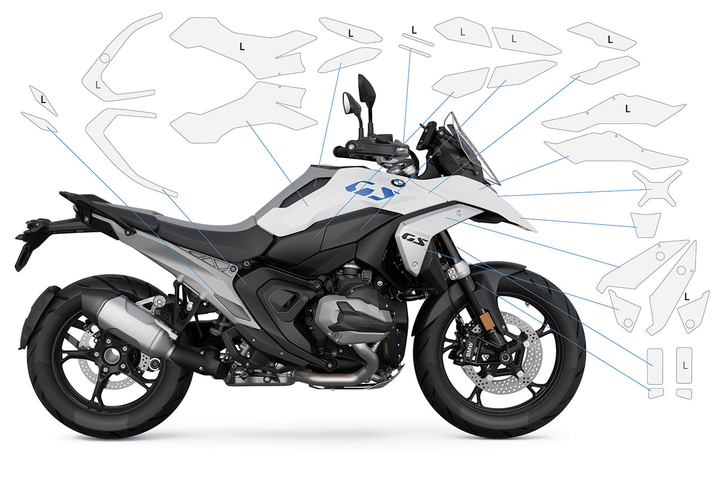 Pellicola protettiva completa BMW R 1300 GS