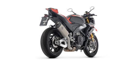 Arrow Pista Carbon End Cap Racing - Aprilia Tuono V4 1100 - 2025