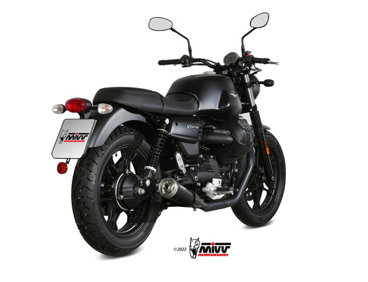 Mivv GHIBLI Inox Nero Moto Guzzi V7 III '17-'20