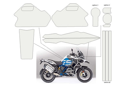 Pellicola protettiva completa BMW R 1200 GS LC Adventure