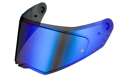 CABERG Visiera DRIFT EVO II - CARBON Specchiata Blu 20/25%