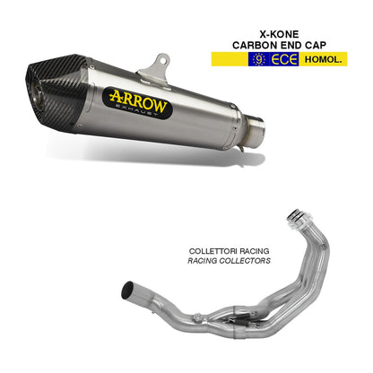 Arrow X-Kone + Collettori Racing - Yamaha MT-09 '13-'20