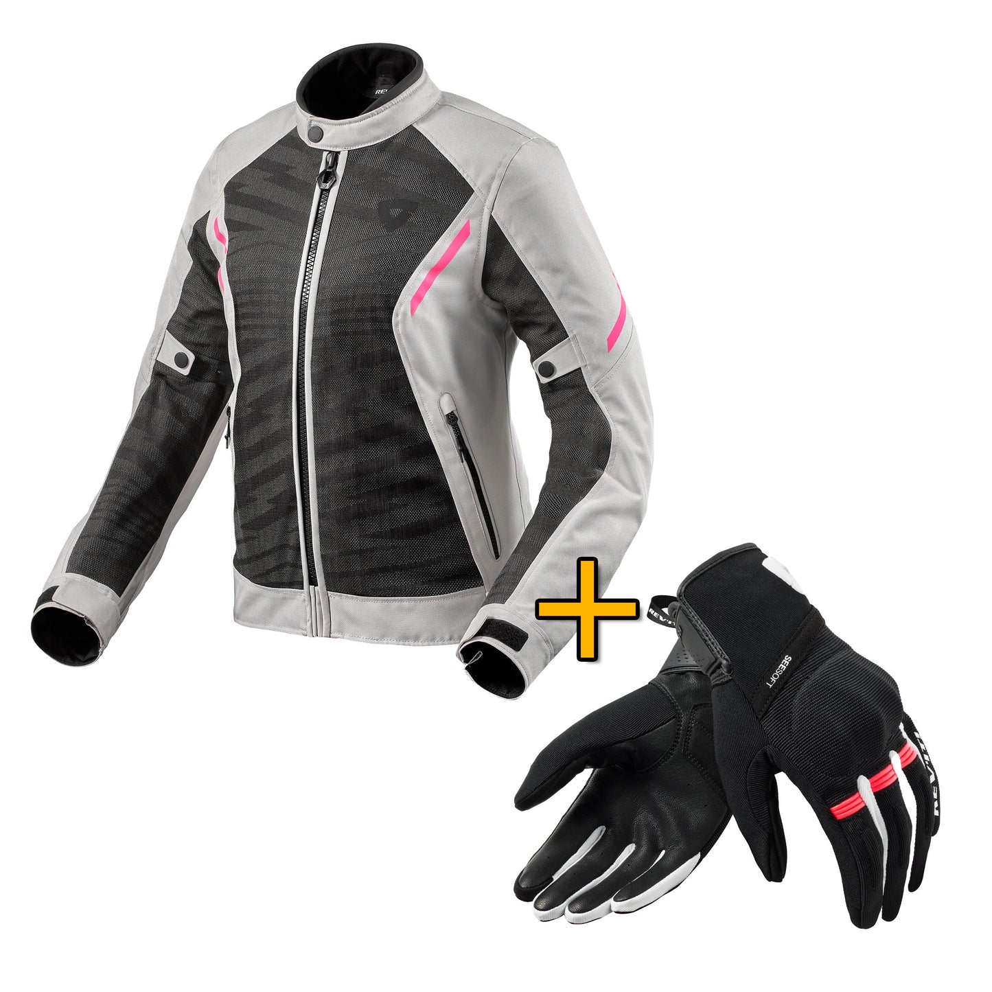 Giacca Torque 2 H2O Ladies Silver + Guanti Mosca 2 Ladies