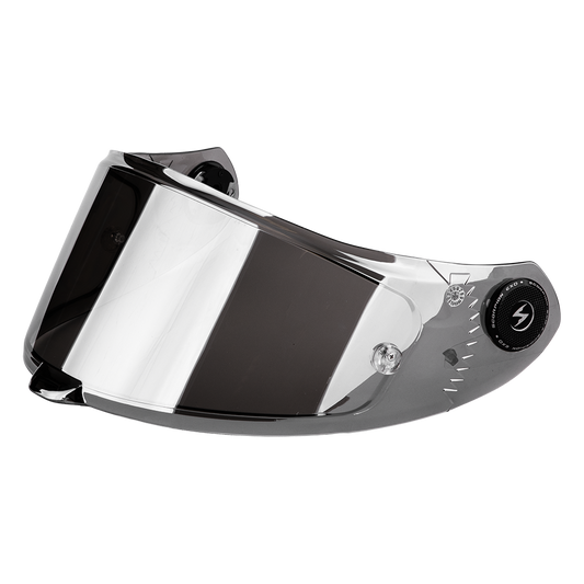 SCORPION Visiera EXO-RACE AIR - Specchiata Silver
