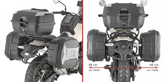 Telaio portavaligie laterale per Royal Enfield Himalayan 450 '24-'25