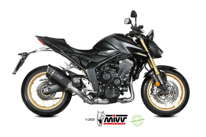 Mivv SR-1 Titanio Nero + Esclusore valvola Honda CB 1000 Hornet SP 2025