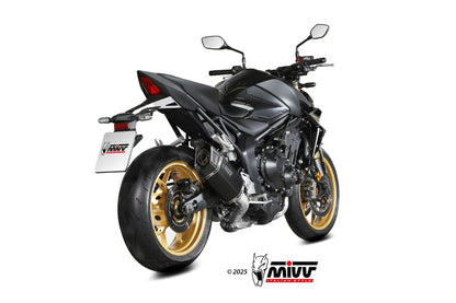 Mivv SR-1 Titanio Nero + Esclusore valvola Honda CB 1000 Hornet SP 2025