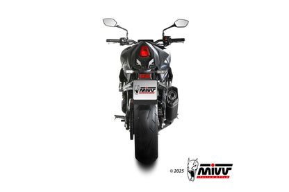 Mivv SR-1 Titanio Nero + Esclusore valvola Honda CB 1000 Hornet SP 2025