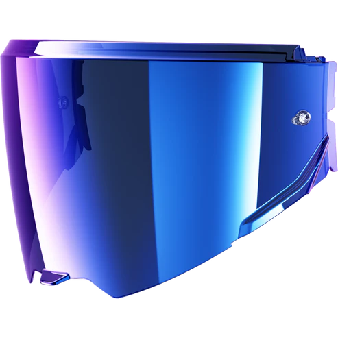 SHARK Visiera OXO Iridium BLU - calotta grande