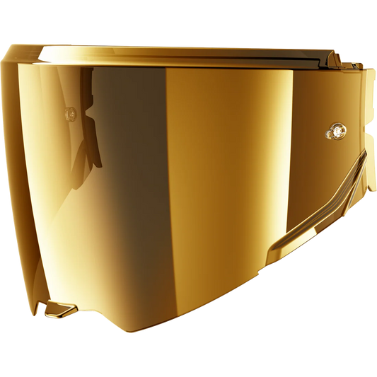SHARK Visiera OXO Iridium ORO - calotta grande