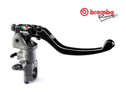 Pompa freno radiale Brembo 17 RCS + Kit Serbatoio freno nero fumè